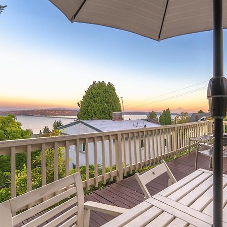 Sunrise On Lake Washington Villa Seattle Exterior foto